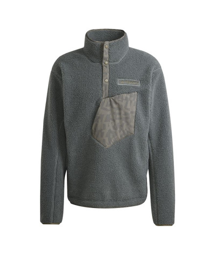 Polar de Montagne adidas Xpl Pile Snap Homme Gris