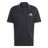 Polo adidas Sl Pq Ps Homem Preto/Branco