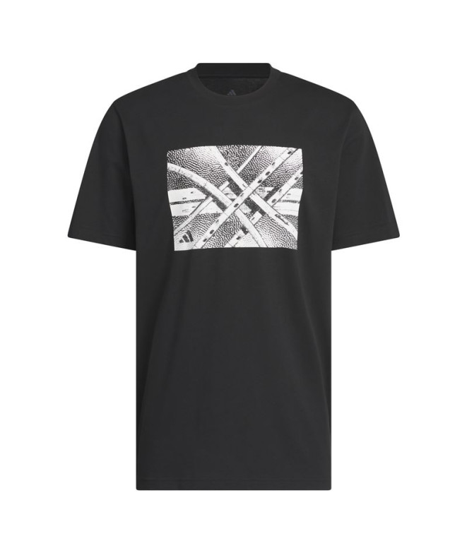 Camiseta de Baloncesto adidas Hd Verb Hombre Negro