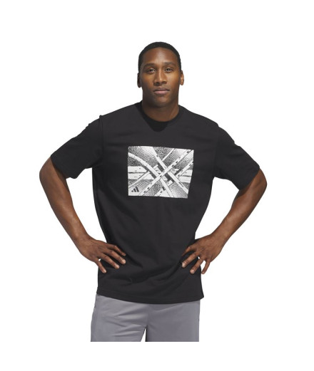 T-shirt de Basket-ball adidas Hd Verb Homme Noir 2