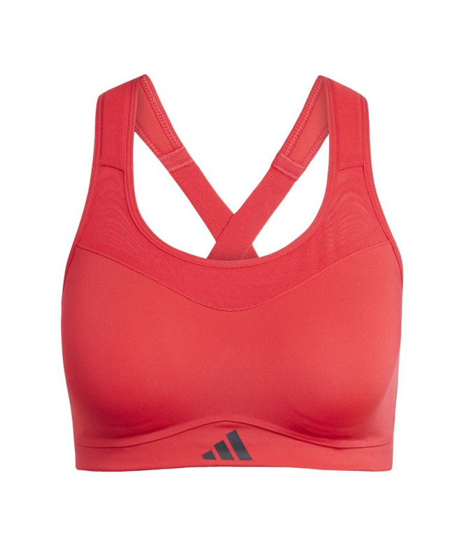 Sujetador Deportivo de Fitness adidas Tlrdim Hs Bra Mujer Rubpur