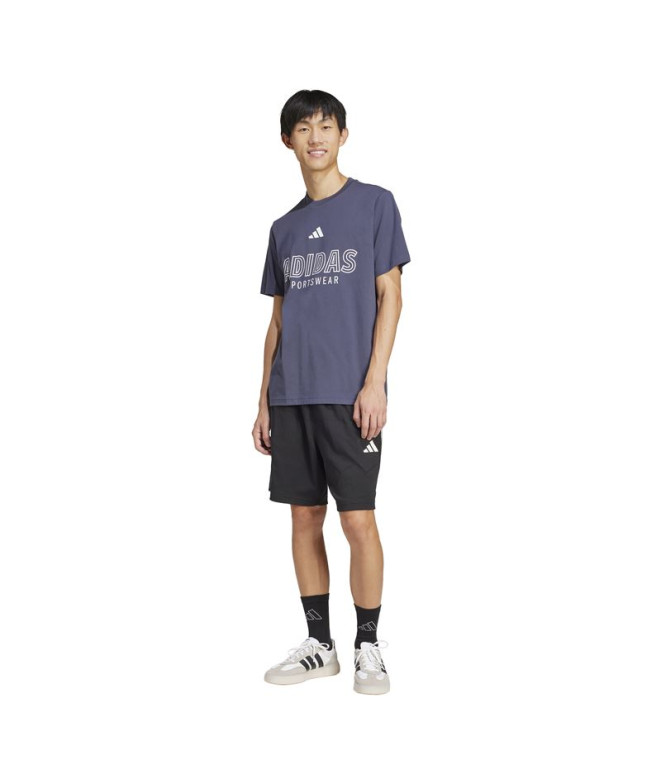 T-shirt adidas Hot Spw Homme Bleu