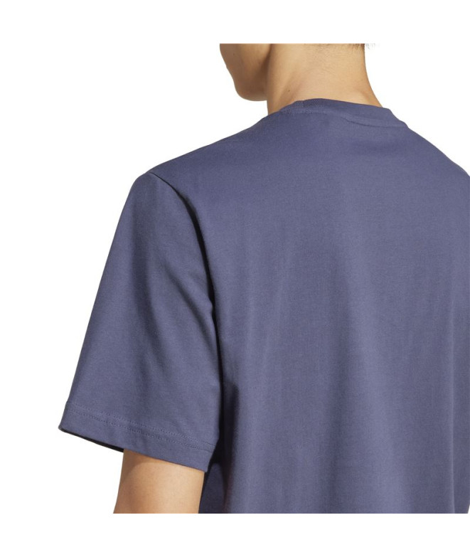 Camiseta adidas Hot Spw Homem Azul