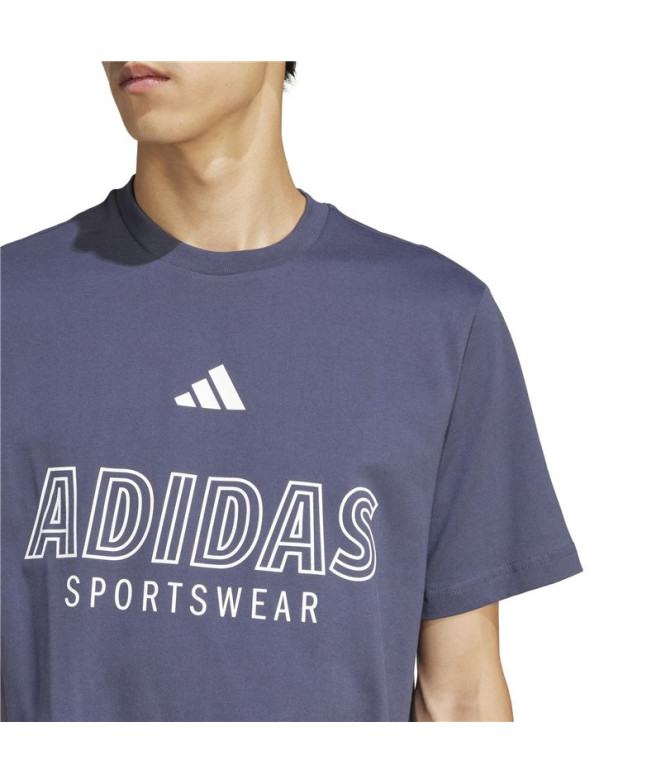 T-shirt adidas Hot Spw Homme Bleu