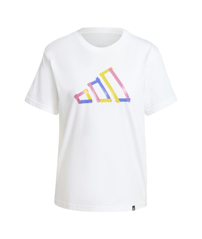 Camiseta adidas Fill Mujer Blanco