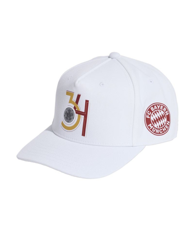 Gorra de Fútbol adidas Fútbol Club Barcelona C Fl C Blanco