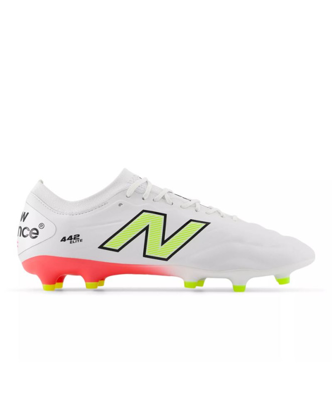 Botas de fútbol de Fútbol New Balance 442 Elite Fg V2 White