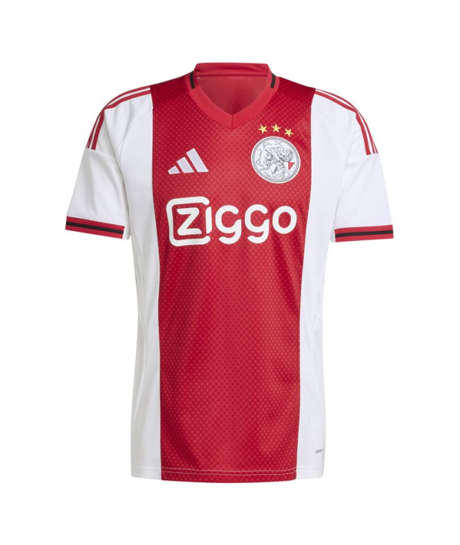 Camiseta de Fútbol adidas Ajax H Jsy Hombre Blanco