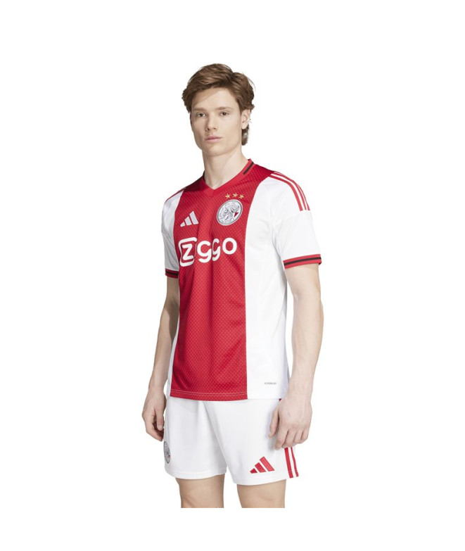 Camiseta de Fútbol adidas Ajax H Jsy Hombre Blanco