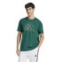 Camiseta adidas Fill Hombre Verde Oscuro