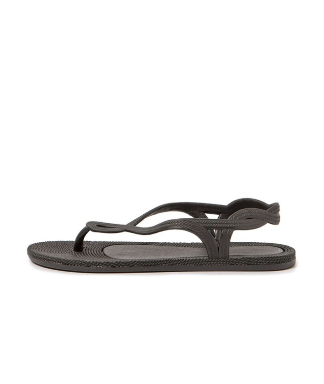 Tongs Brésiliennes Antalya Femme Noir