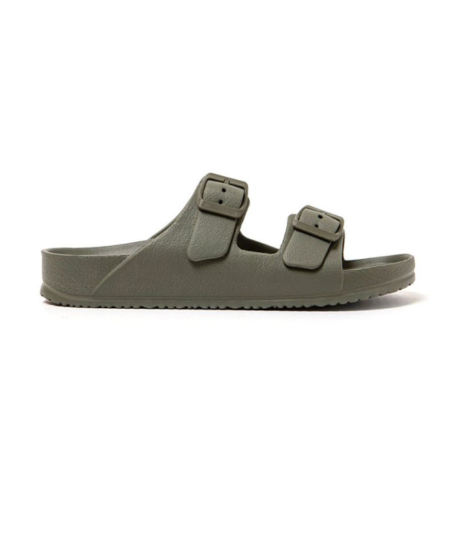 Chanclas Brasileras Coastal Military Verde Hombre