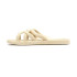 Tongs Brésil Mersin Femme Beige