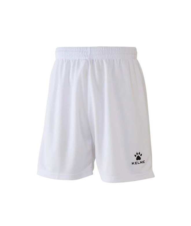 Pantalón de Fútbol Kelme Short Triton Kids Infantil Blanco