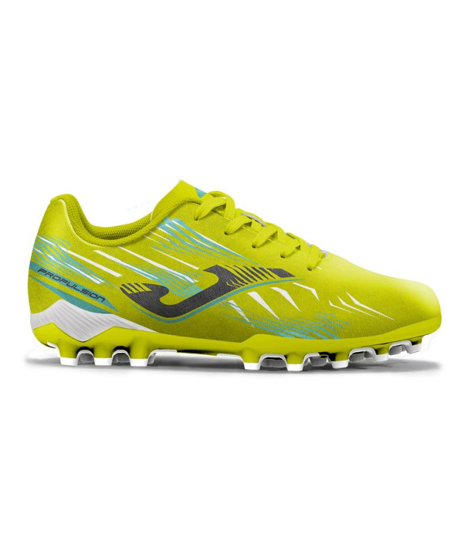 Zapatillas de fútbol sala Joma Propulsion 2509 Infantil Amarillo Flúor Indoor