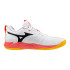Zapatillas de Voleibol Mizuno Wave Momentum Pro Blanco/Coral/Citrus