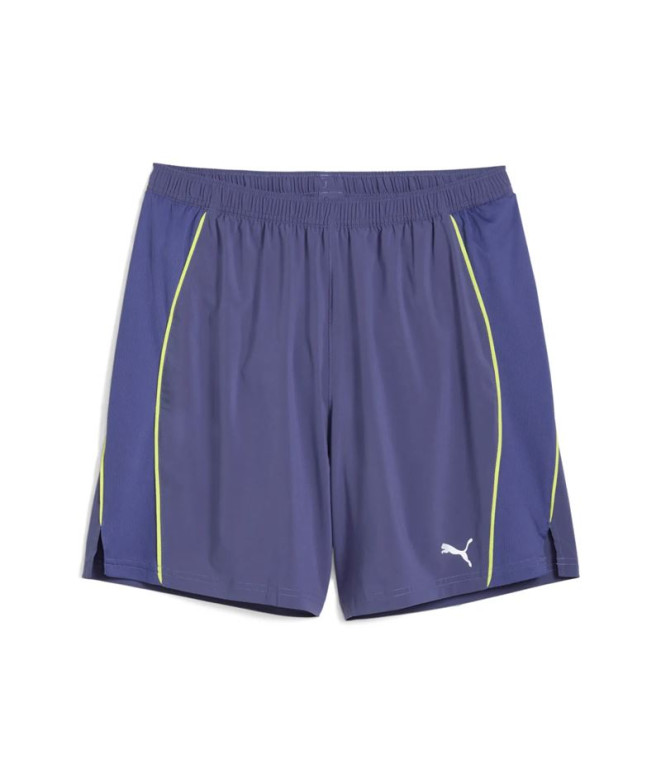Pantalones De Running Puma M Run Velocity 7" Sh,Blue Crystal, Hombre