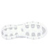 Chaussures Skechers D'Lites - Fresh Star Femme Blanc/Argent