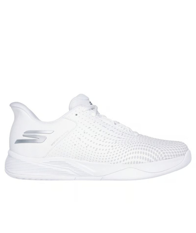 Sapatilhas Skechers Skechers Viper Court Homem Branco/BrancoTrim
