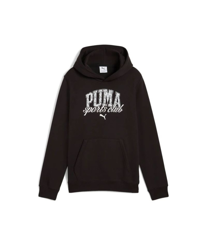 Sudadera Puma Class Hoodie Tr, Black Infantil