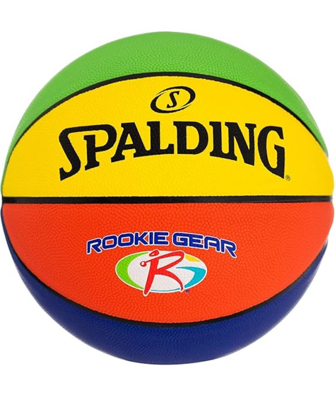 Bola de Basquetebol Spalding Rookie Gear Hg Sz5 Borracha Infantil