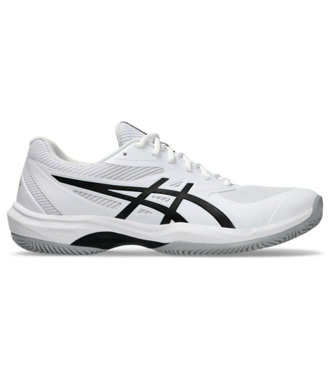 Zapatillas de Tenis ASICS Game Ff Clay/Oc Hombre Blanco/Negro