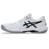Sapatilhas de Tênis ASICS Game Ff Clay/Oc Homem Branco/Preto