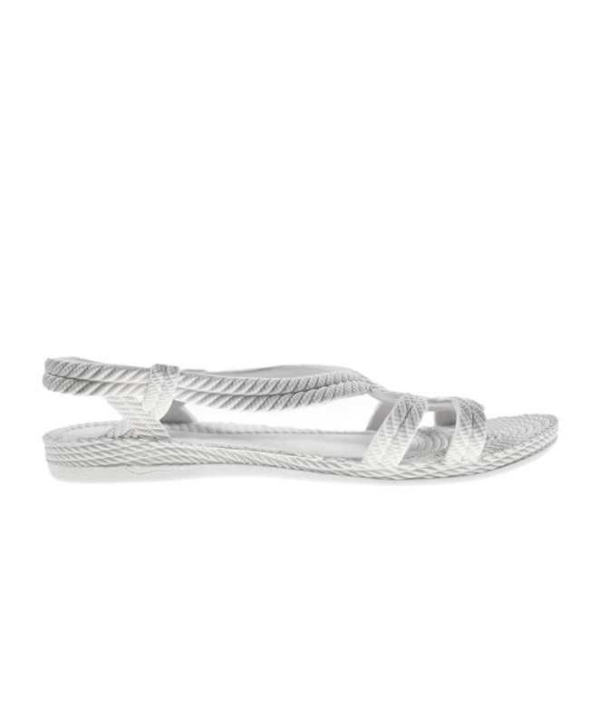 Chanclas Brasileras Esmirna Mujer Blanco