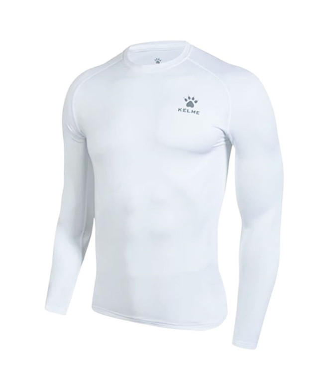 Camiseta Termica de Fútbol Kelme Therm. L/S T-S Team Jr Infantil Blanco
