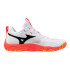 Zapatillas de Voleibol Mizuno Wave Momentum Elite Blanco/Coral/Citrus