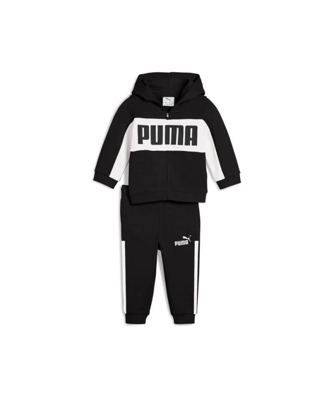 Chándal Puma Minicats Essentials Block H, Black, Bebés