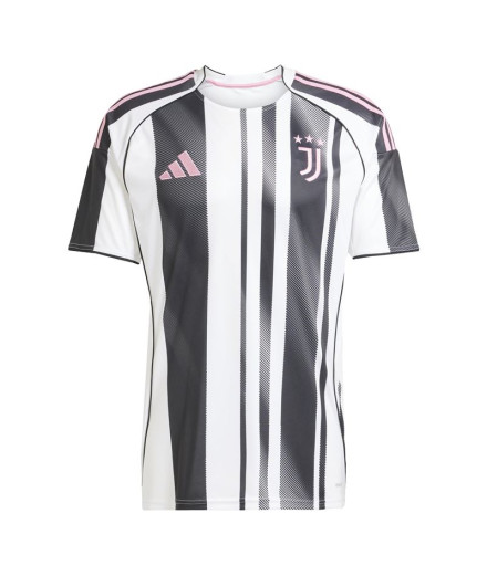 T-shirt de Football adidas Juventus H Jsy Homme Blanc/Noir