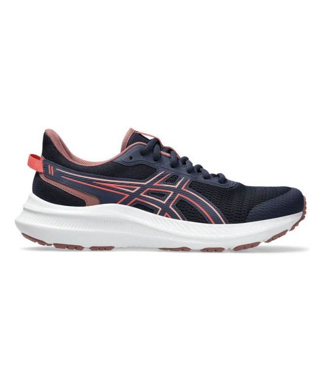 Sapatilhas de Running ASICS Jolt 5 Mulher Azul Escuro/Rosa