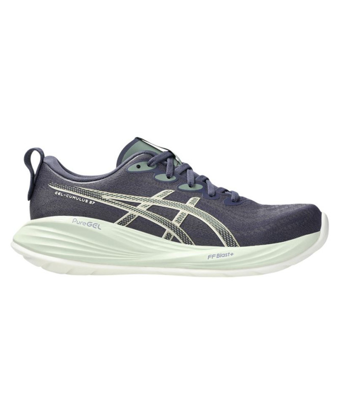 Sapatilhas de Running ASICS Gel-Cumulus 27 Mulher Azul Escuro/Bege