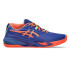 Chaussures de Pádel ASICS Gel-Resolution X Padel Homme Bleu Cobalt/Corail