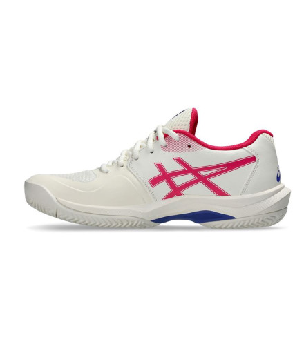 Chaussures de Tennis ASICS Game Ff Clay/Oc Femme Beige/Rosa 2