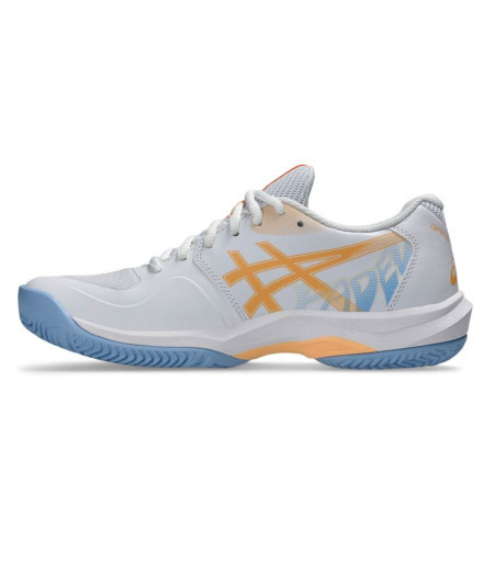 Chaussures de Pádel ASICS Game Ff Padel Femme Blanc/Orange 2