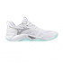Zapatillas de Voleibol Mizuno Wave Momentum Pro Mujer Blanco/Azul