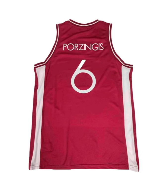Camiseta Peak Basquetebol Roxo Vermelho Branco