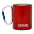 Taza de Camping Regatta Stl Mug Karabiner Rojo