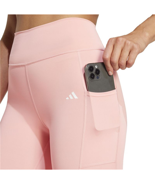 Malhas de Fitness adidas Optime Hr 1/1 Mulher Rosa