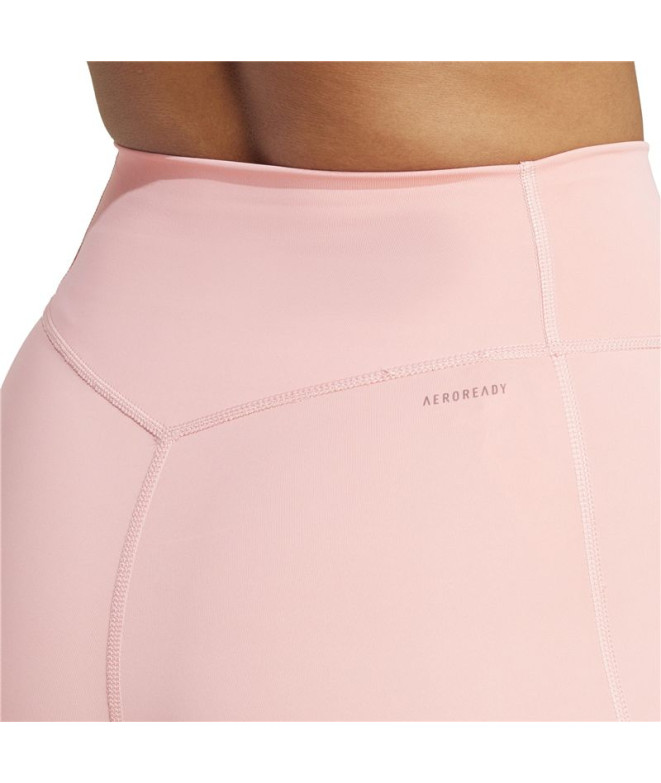 Malhas de Fitness adidas Optime Hr 1/1 Mulher Rosa