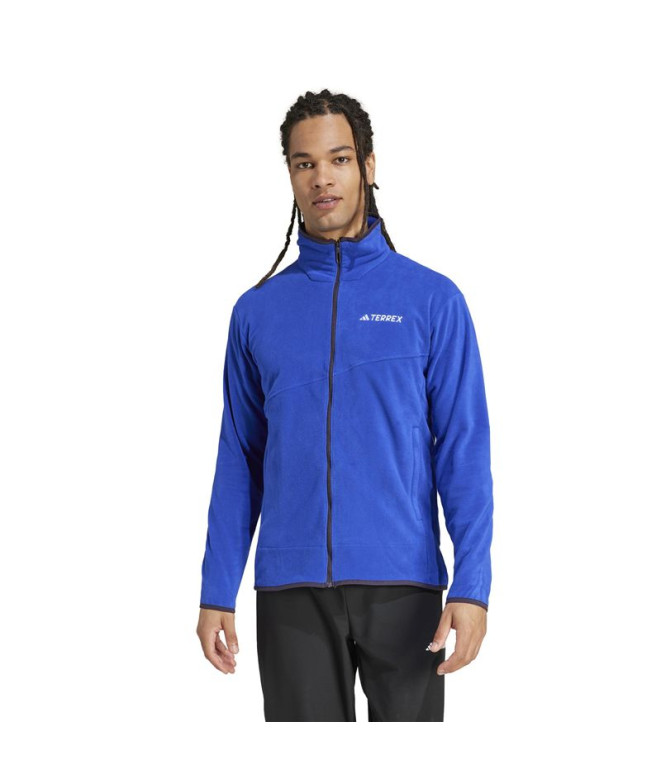 Polar de Montagne adidas Mt Fz Fleece Homme Bleu