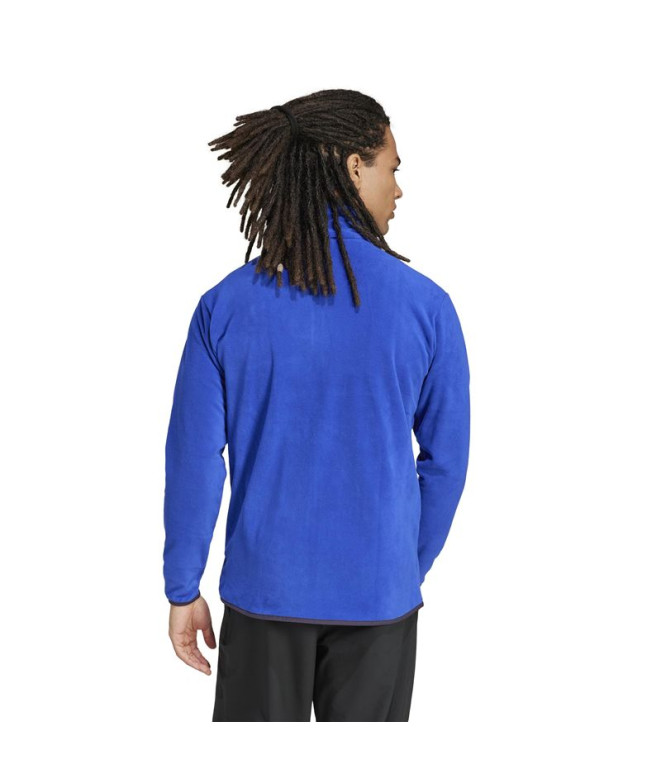 Polar de Montagne adidas Mt Fz Fleece Homme Bleu