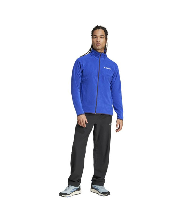 Polar de Montagne adidas Mt Fz Fleece Homme Bleu