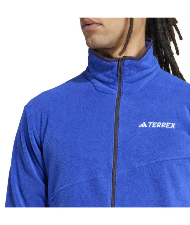 Polar de Montagne adidas Mt Fz Fleece Homme Bleu
