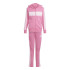 Chandal adidas 3 Bandas Tib French Terry Ts Enfant Rose