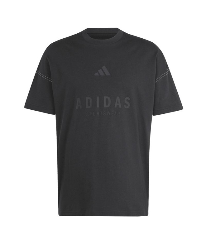 Camiseta adidas A Szn G Hombre Negro