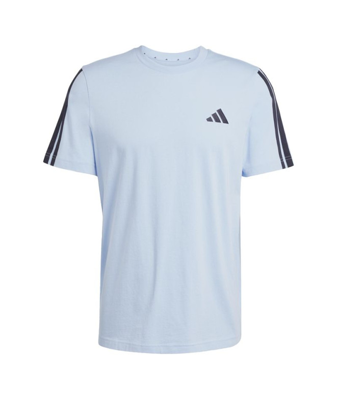 T-shirt adidas 3 Bandes Sj Homme Bleu