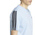 Camiseta adidas 3 Bandas Sj Homem Azul